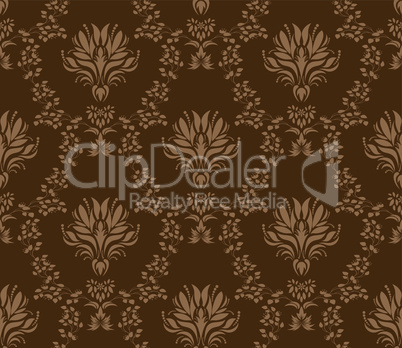 seamless damask pattern