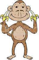 Cartoon Monkey