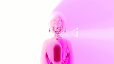 Buddha Aura Pink Weiß - Video 02