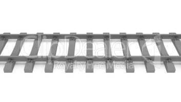 gray 3d rails horizontal