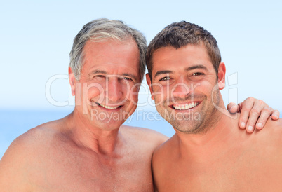 Man with his father-in-law