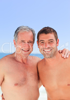 Man with his father-in-law