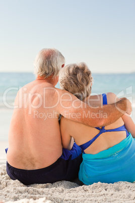 Couple looking at the sea