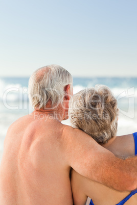 Couple looking at the sea