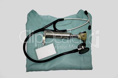 Emergency room suit and instrument