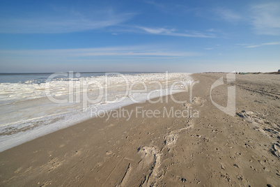 Wattenmeer im Winter