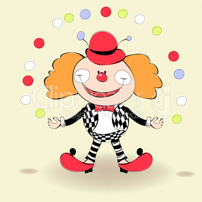 Happy clown