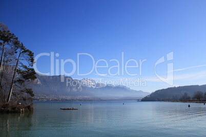 Annecy lake, France