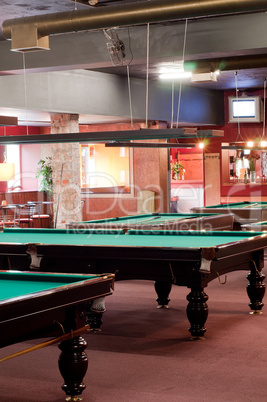 Billiard room