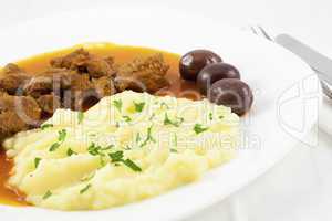 Delicious meal - goulash