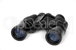 Binoculars, isolated on a white background