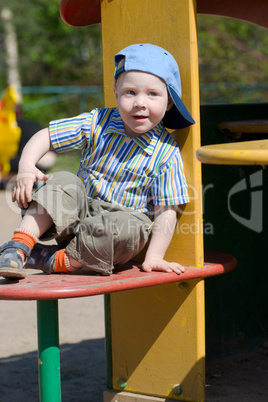 Boy on playground