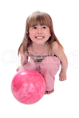 kid with ball