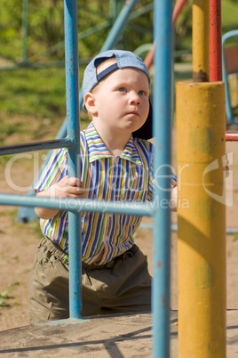 Boy on playground