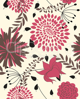 seamless floral pattern