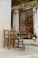 Sitzecke in Kritsa, Kreta