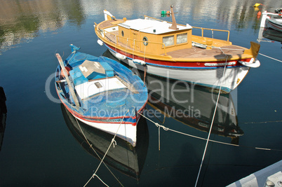 Boote in Agios Nikolaos, Kreta