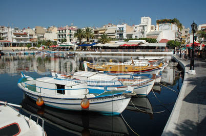 Hafen in Agios Nikolaos