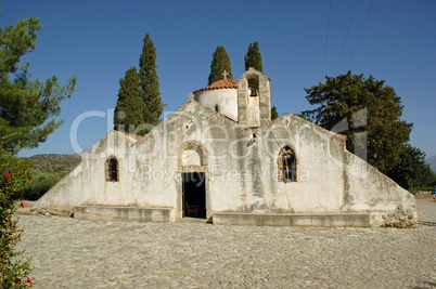 Kirche Panagia Kera auf Kreta