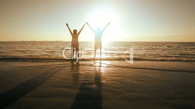 Healthy Mature Couple Celebrating the Future