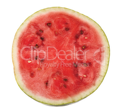 Watermelon isolated on white