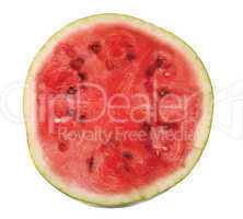 Watermelon isolated on white