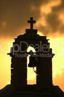 Glockenturm einer Kapelle auf Kreta