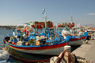 Boote im Fischerhafen von Ierapetra