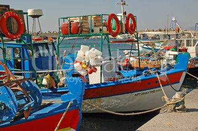 Boote im Fischerhafen von Ierapetra