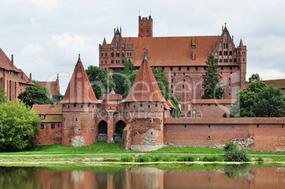 Marienburg in Polen, Teilansicht
