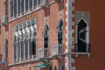 Venedig, Palast, Fassadendetail