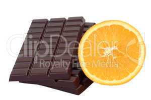 Schokolade mit Orange