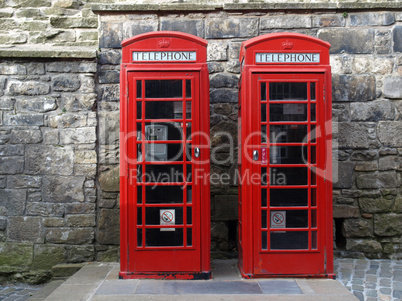 London telephone box