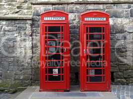 London telephone box