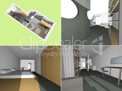 House interior model