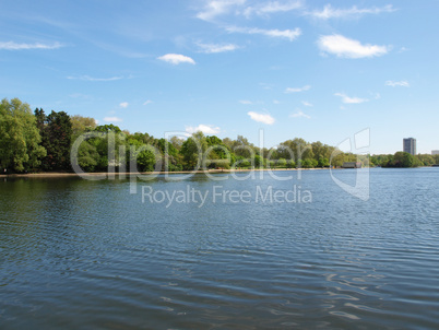 Serpentine lake, London