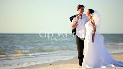 Beach Wedding Happiness