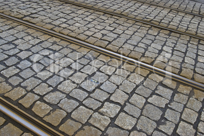 Tram tracks