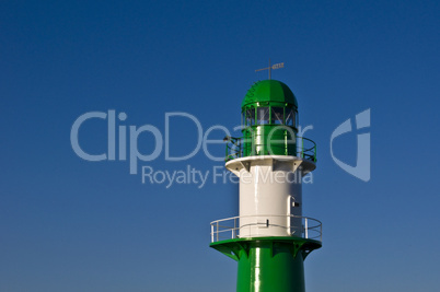 Green lighthouse