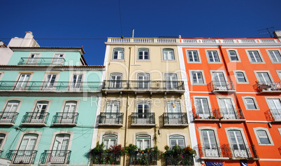 Colorful buildings