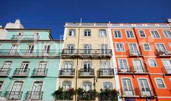 Colorful buildings