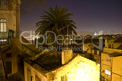 Lisbon at night