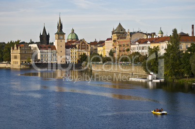 Prague and the Vltava