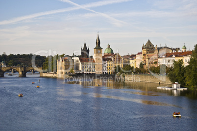 Prague and the Vltava