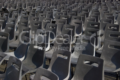 Grey chairs