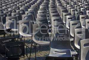 Grey chairs