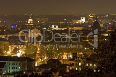 Rome at night