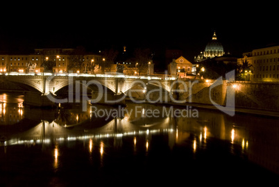 Rome at night