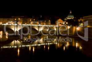 Rome at night