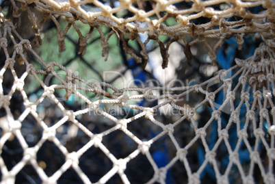 Colorful fishing nets